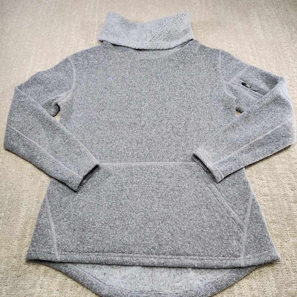 Smartwool Sweatshirt Women Small Hudson Trail Merino Wool Funnel Neck Gorpcore
